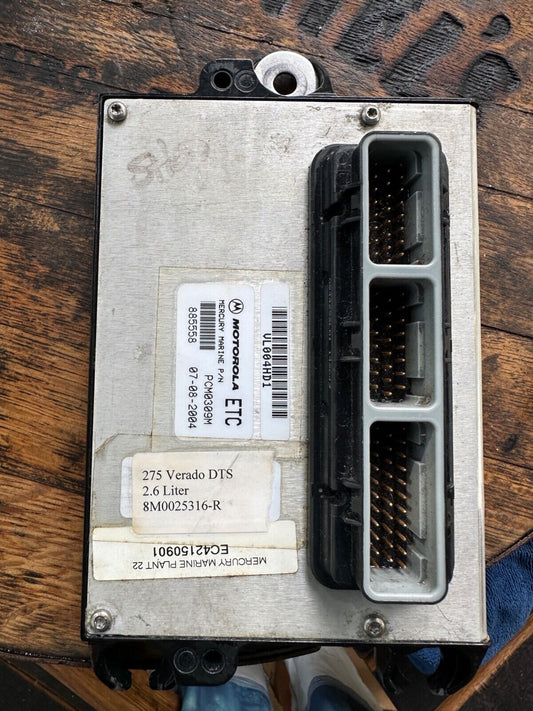 Mercury 275HP Verado Outboard PCM Propulsion Control Module 88555846T 8M0025324